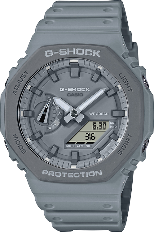 Casio G-Shock Carbon Core Guard Earth Tone Grey AP CasiOak Watch GA2110ET-8ADR - Prestige