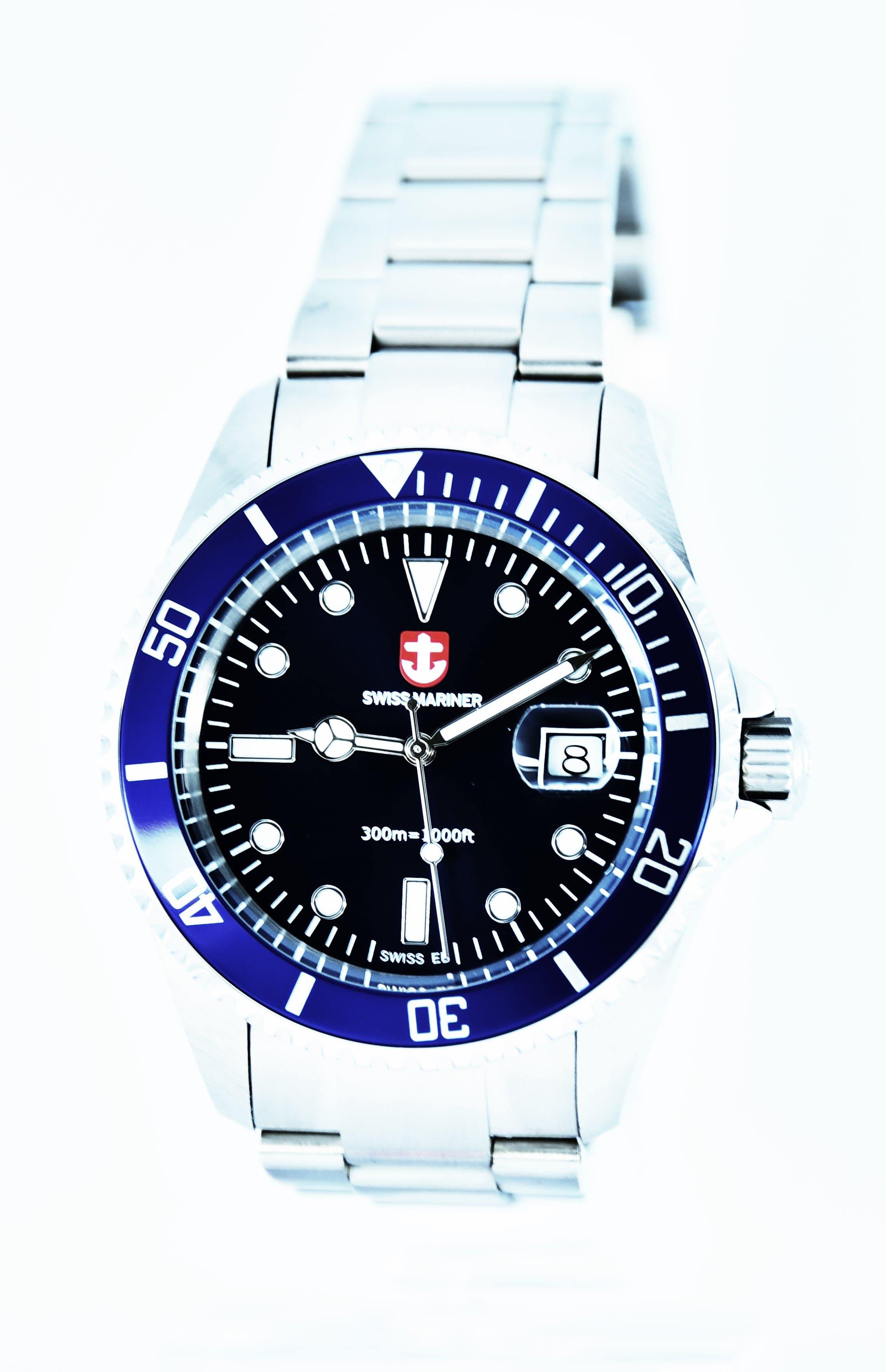 Swiss Mariner Marine Series Men's Watch SG6086R09B-SSBUBK - Prestige