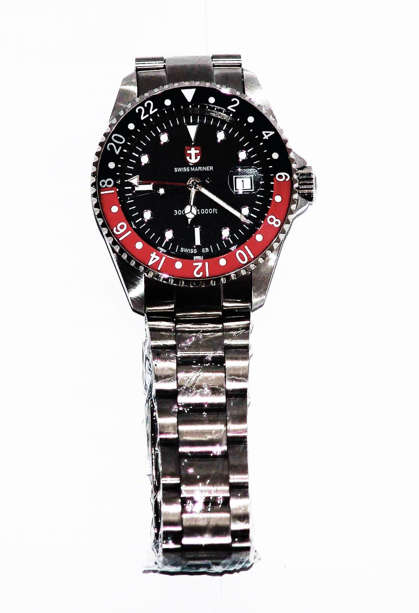 Swiss Mariner GMT Series Ladies' Watch SL8295R09A-SSRKBK - Prestige