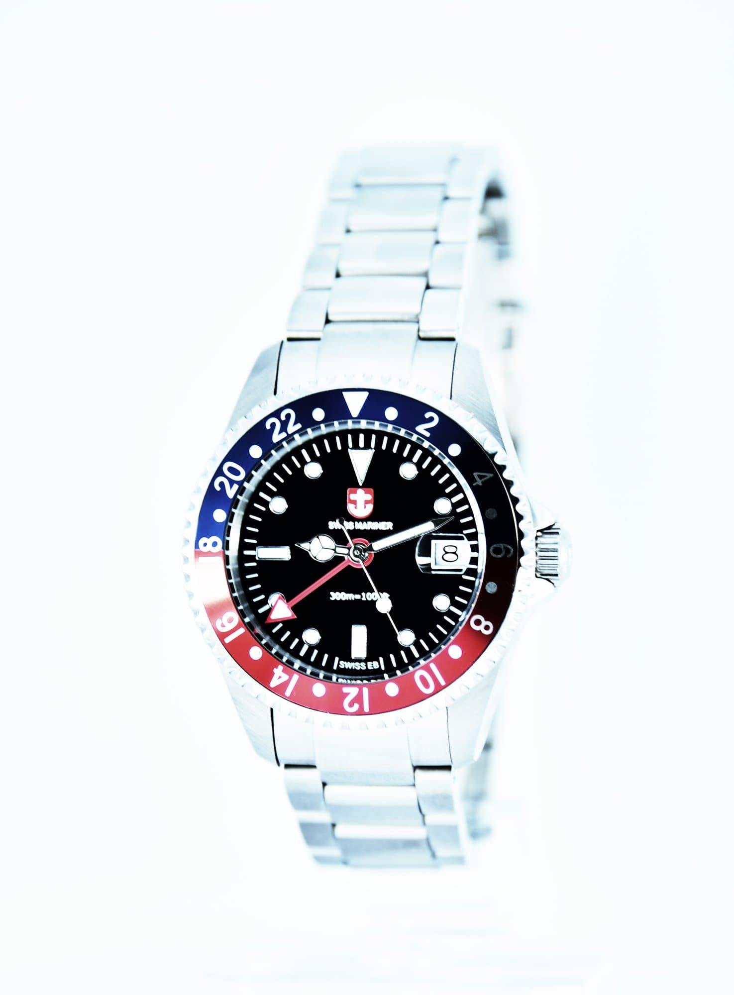 Swiss Mariner GMT Series Ladies' Watch SL8295R09A-SSRUBK - Prestige