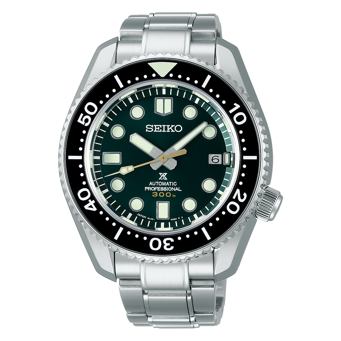 Seiko 1968 Marinemaster 140th Anniv LE Island Green 300M Men's Diver's Watch SLA047J1 - Prestige