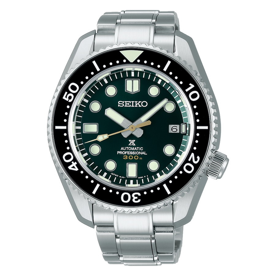 Seiko 1968 Marinemaster 140th Anniv LE Island Green 300M Men's Diver's Watch SLA047J1 - Prestige