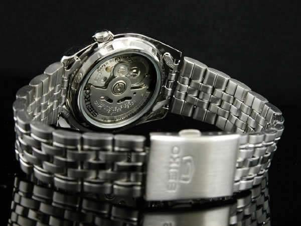 Seiko 5 Classic Men's Size White Dial Stainless Steel Strap Watch SNK369K1 - Prestige