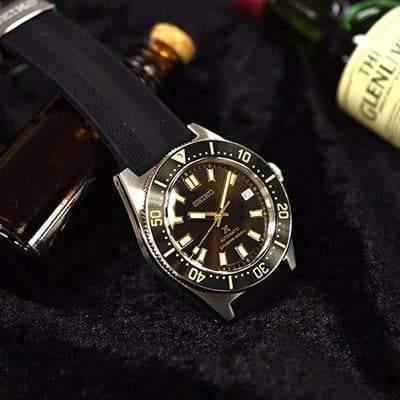 Seiko Japan Made 62MAS Prospex Diver's Brown Dial Men's Rubber Strap Watch SPB147J1 - Prestige