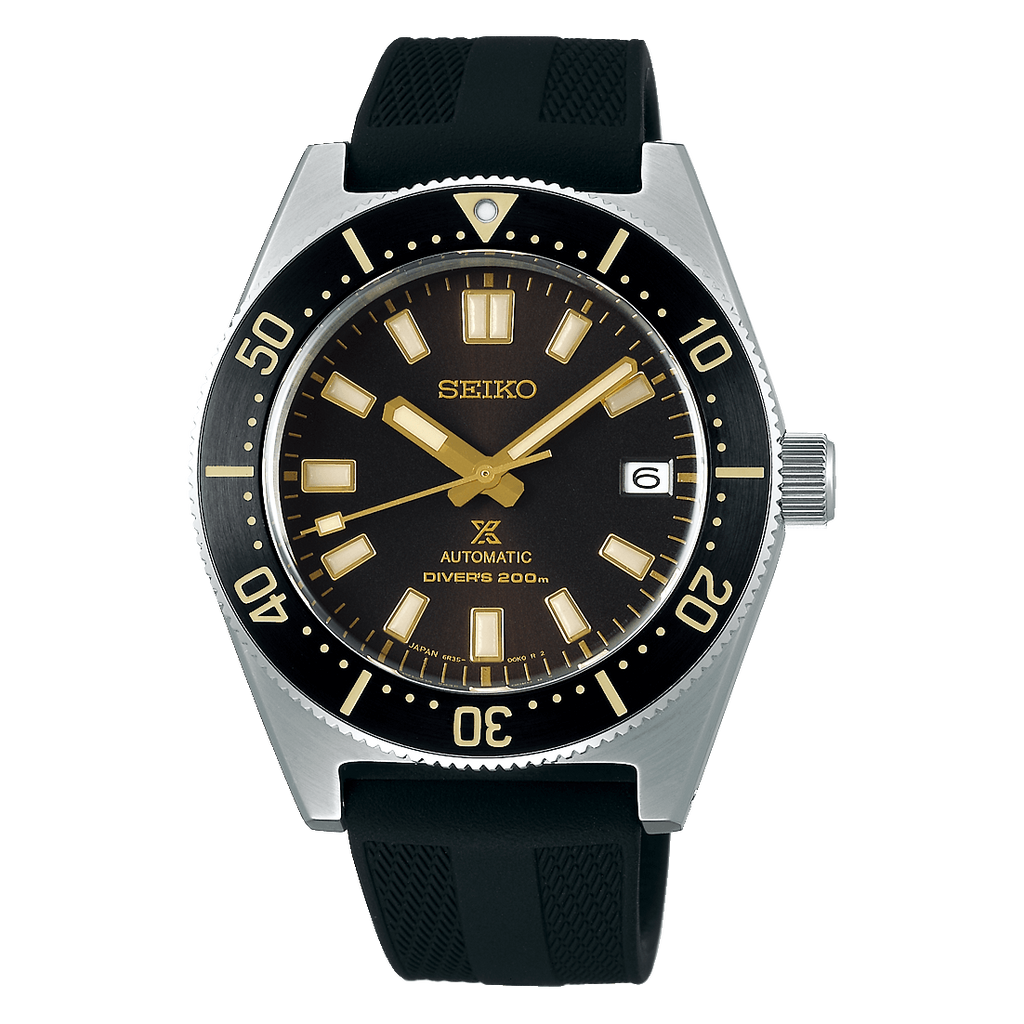 Seiko Japan Made 62MAS Prospex Diver's Brown Dial Men's Rubber Strap Watch SPB147J1 - Prestige