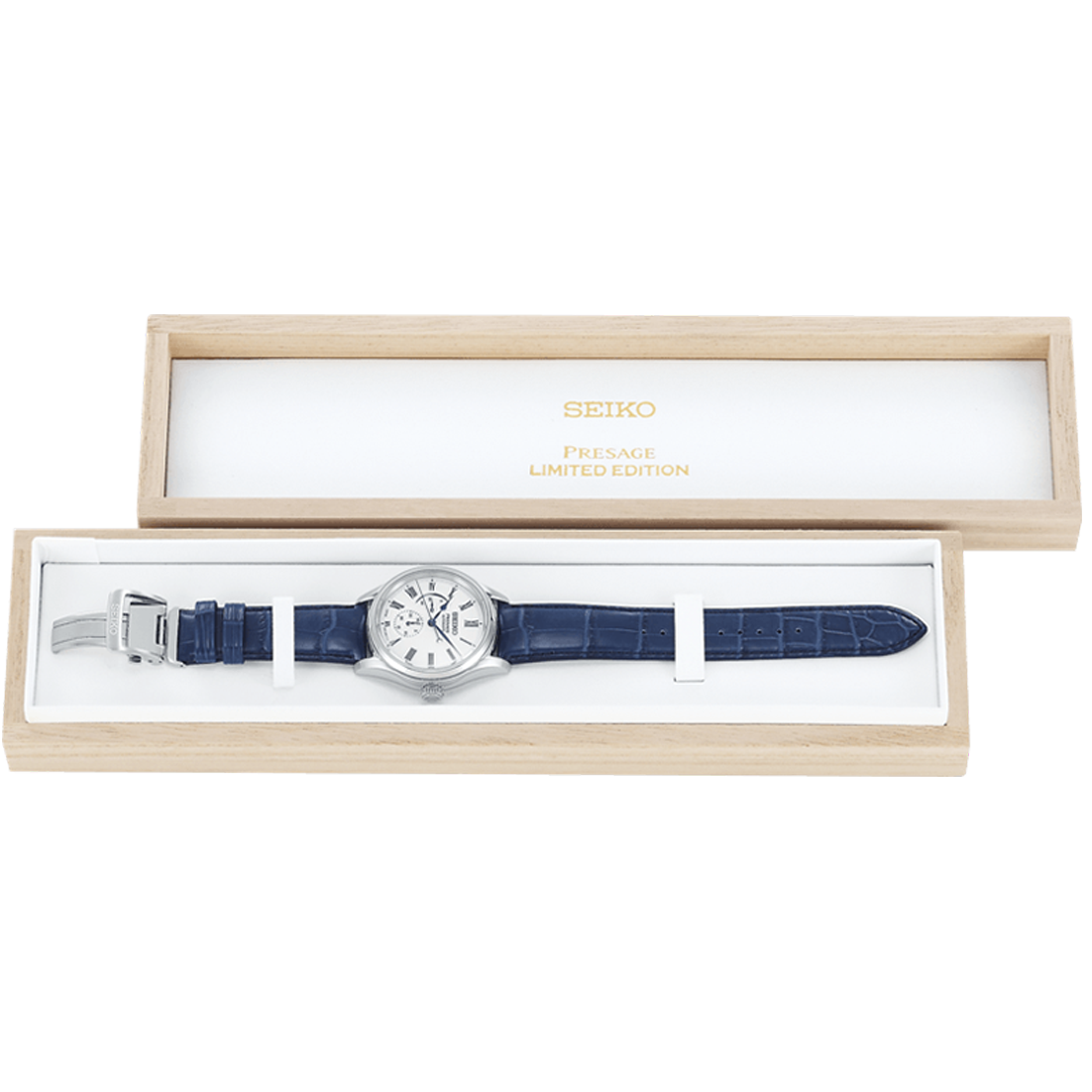 Seiko Presage Limited Edition Arita Porcelain Dial White w/ Power Reserve Ind Men's Watch SPB171J1 - Prestige