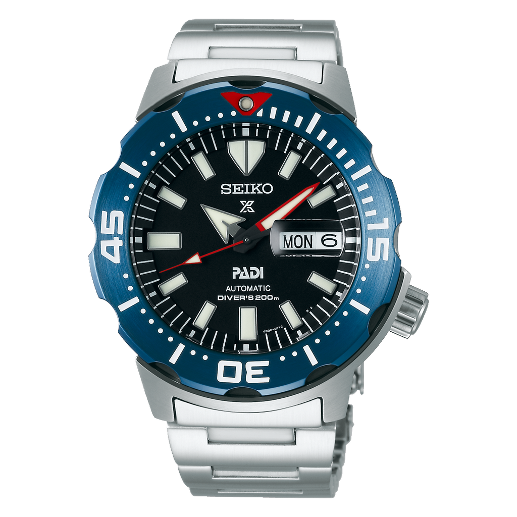 Seiko Monster PADI Gen 4 Diver's 200M Men's Watch SRPE27K1 - Prestige