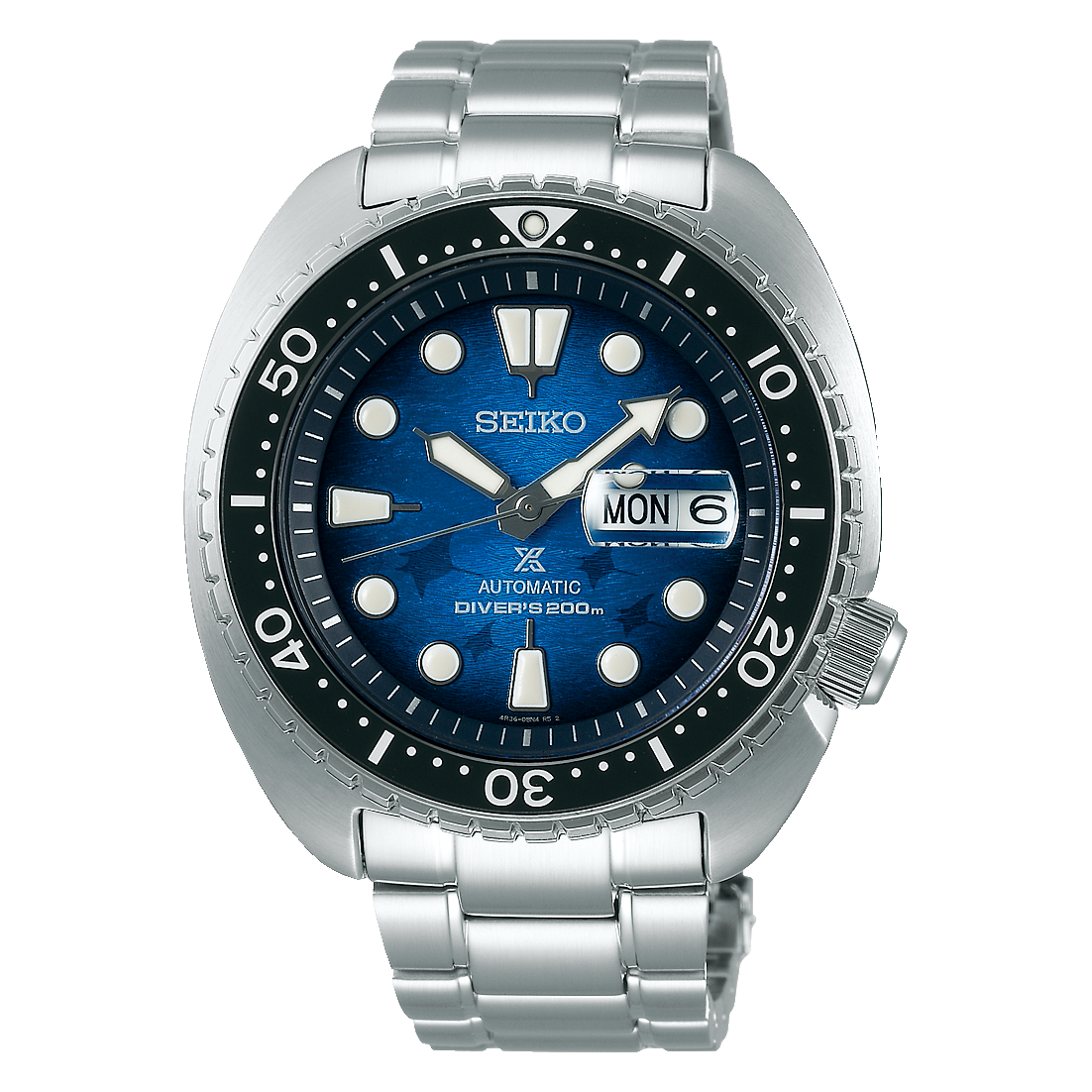 Seiko SE Save the Ocean Manta Ray King Turtle Diver's Men's Watch SRPE39K1 - Prestige