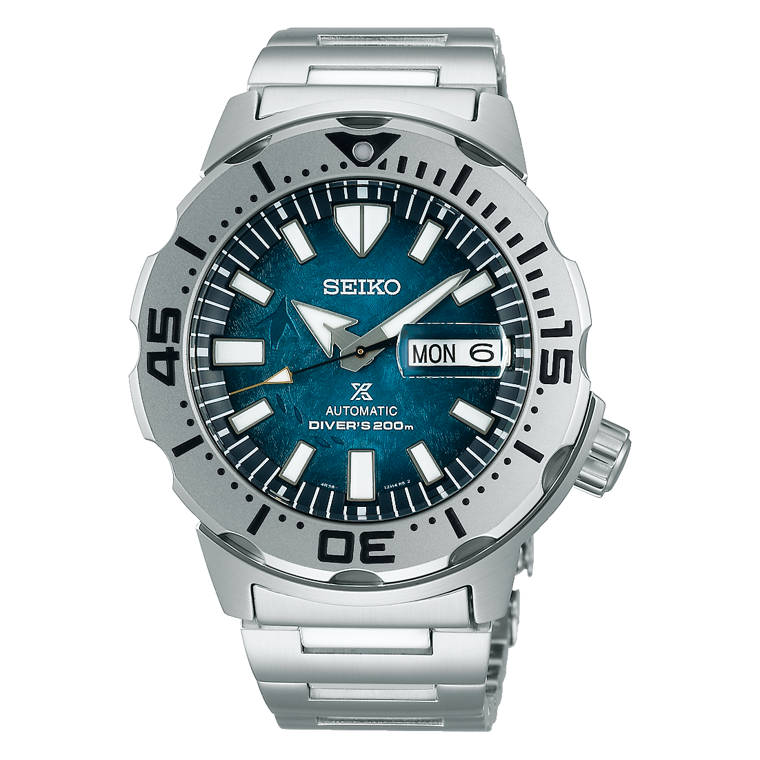 Seiko SE Penguin Monster Gen 4 Diver's 200M Men's Stainless Steel Watch SRPH75K1 - Prestige