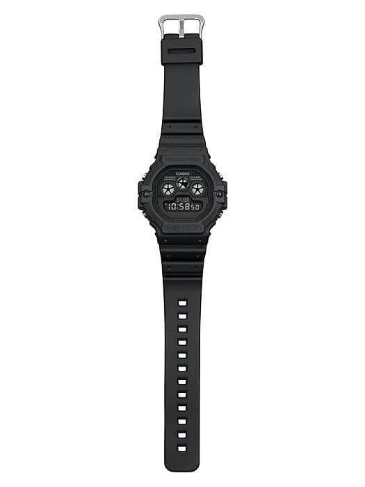 Casio G-Shock Black Stealth Series Digital Basic Color All Black Watch DW5900BB-1DR - Prestige