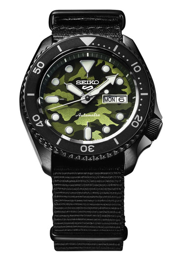 Seiko 5 outlet sports 100m automatic