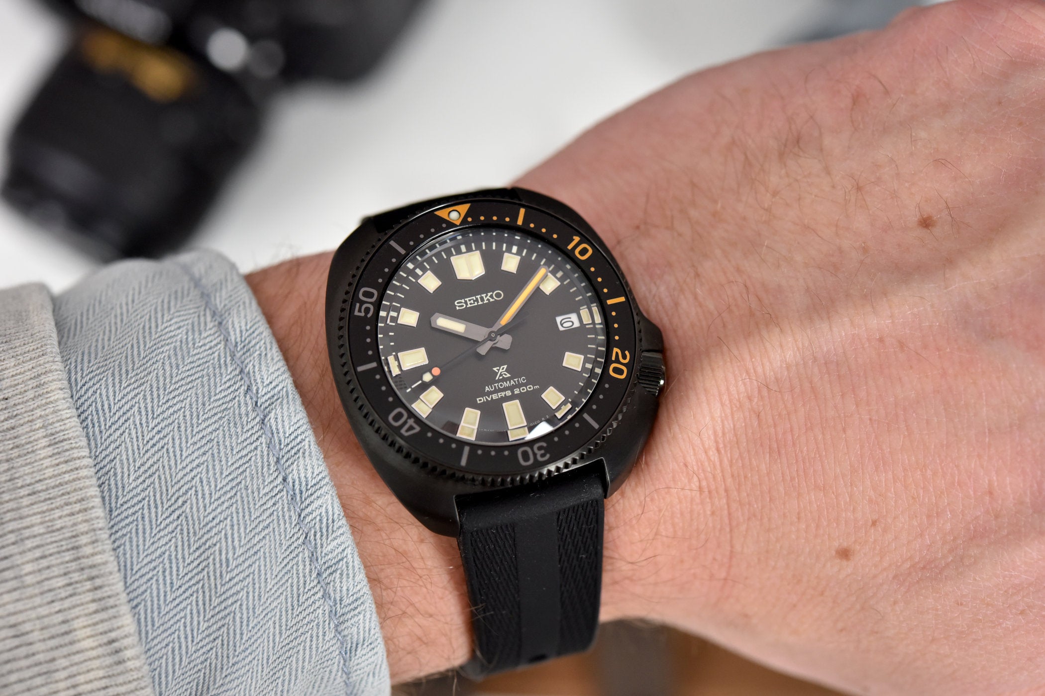 Seiko Prospex Apocalypse Captain Willard Diver's Limited Edition Black Series Men's Seichu Strap Watch SPB257J1 - Prestige