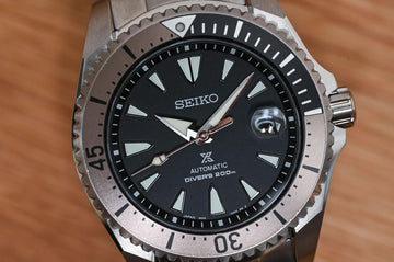 halskæde kampagne Det er det heldige Seiko Prospex Bronze Grey Rootbeer Shogun Men's Titanium Watch SPB189J1 –  Prestige
