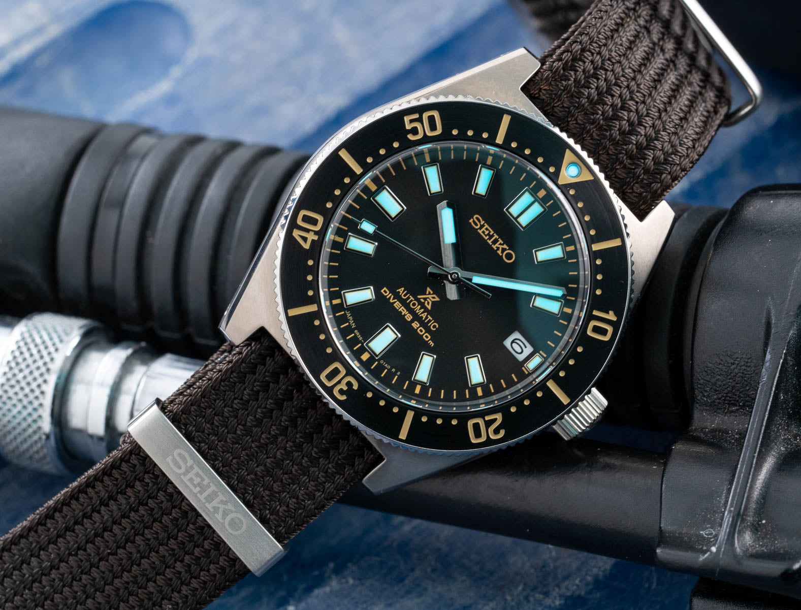 Seiko Japan Made 62MAS Prospex Diver's Brown Dial Men's Seichu Straps Watch SPB239J1 - Prestige