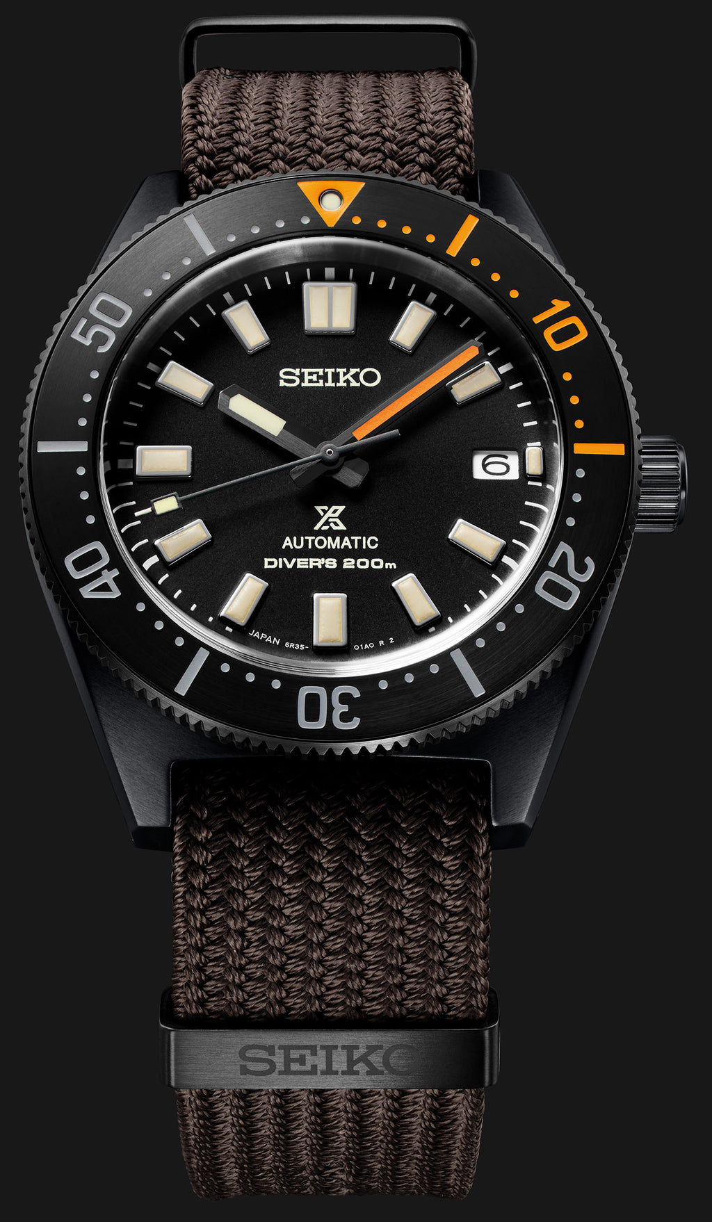 Seiko Japan Made 62MAS Prospex Diver's Limited Edition Black Series  Men's Seichu Strap Watch SPB253J1 - Prestige