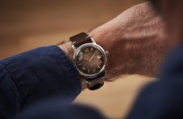 Seiko Presage LE Cocktail Time Hojicha Brown Men s Leather Strap