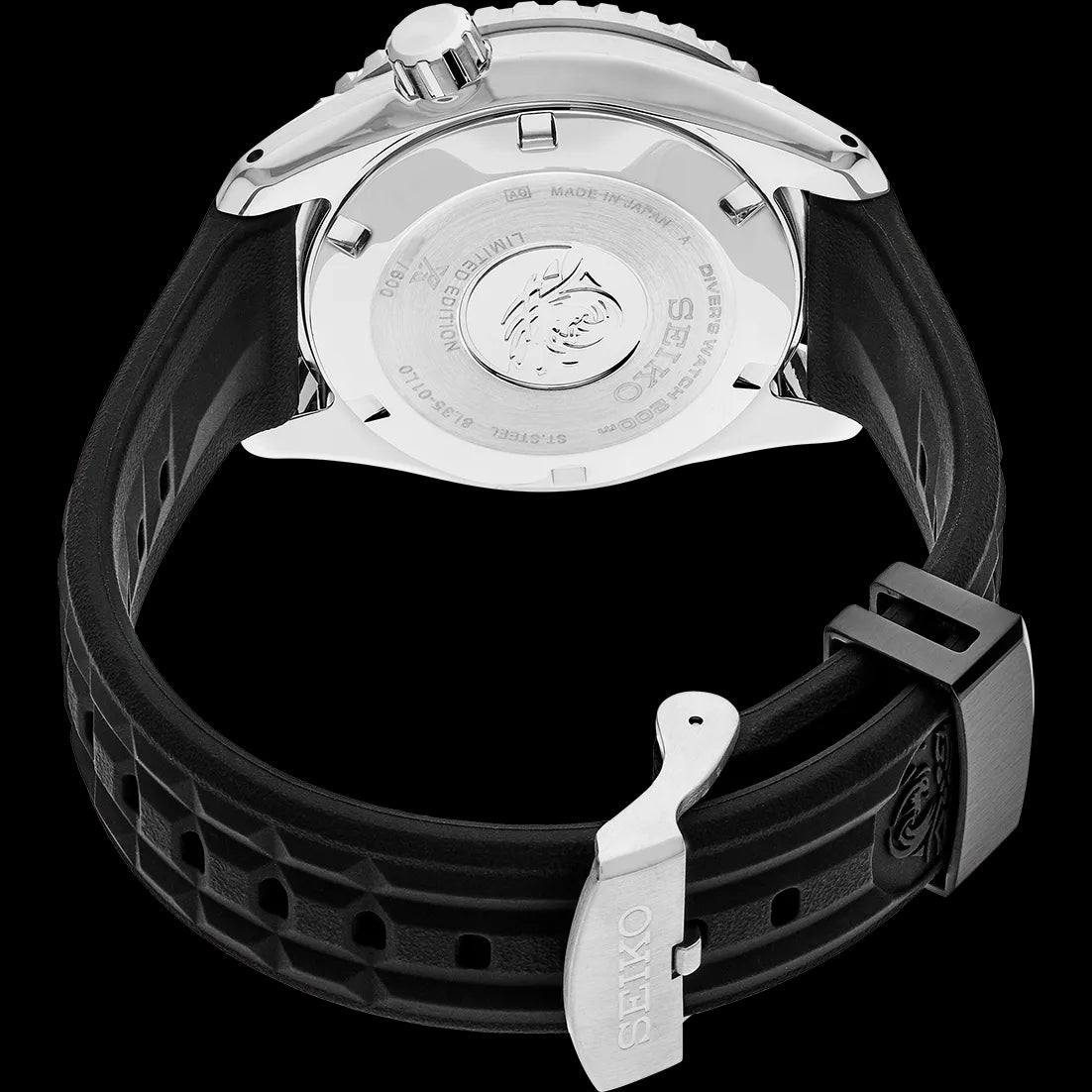 Seiko Prospex Limited Edition Vintage Black 1968 Marinemaster Watch SLA057J1 - Prestige