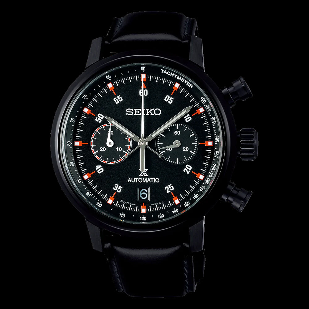 Seiko Prospex Speedtimer LE All Black 1964 Chrono Automatic Men's Watch SRQ045J1