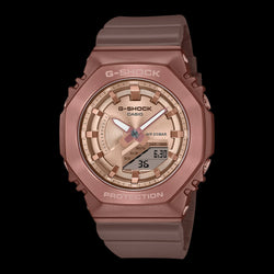 Casio G-Shock Carbon Core Guard Bronze x Rose Gold AP CasiOak Ladies' Metal Case Watch GMS2100BR-5ADR