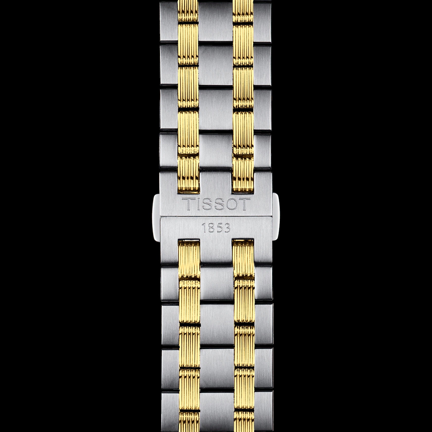 Tissot Swiss Made T-Classic III Automatic 2 Tone Gold Plated Men's Watch T0654302203100 - Prestige