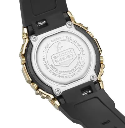 Casio G-Shock Digital Metal-Resin Black x Gold Women's Watch GMS5600GB-1ADR