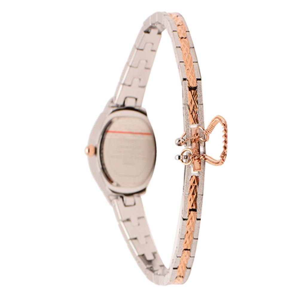 Cristal Ladies' Two-Tone Plated Strap Watch HG3570-RSMPFE - Prestige