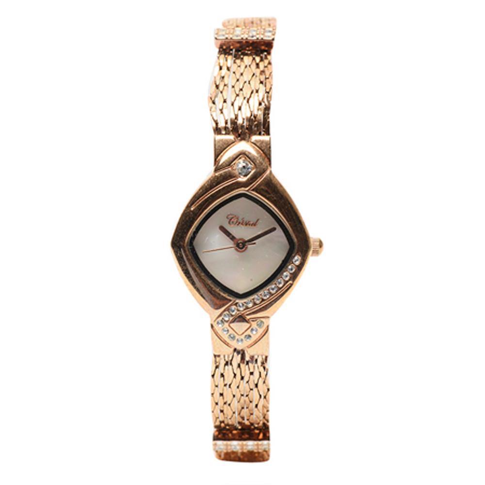 Cristal Ladies' Rose Gold Plated Watch HG3636-RGMP - Prestige