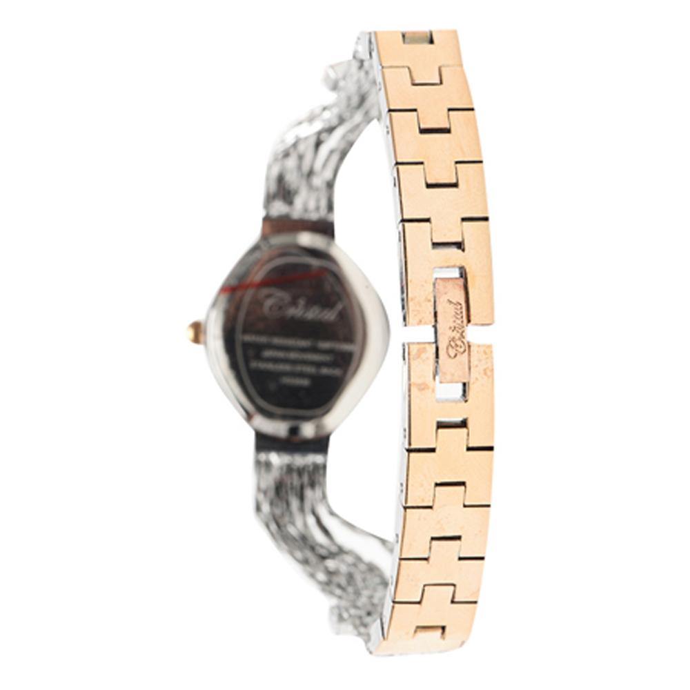 Cristal Ladies' Two-Tone Plated Strap Watch HG3636-RSMP - Prestige