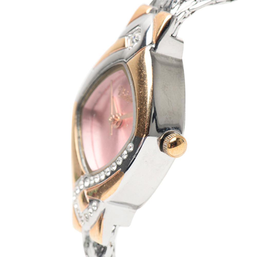 Cristal Ladies' Two-Tone Plated Strap Watch HG3636-RSPK - Prestige