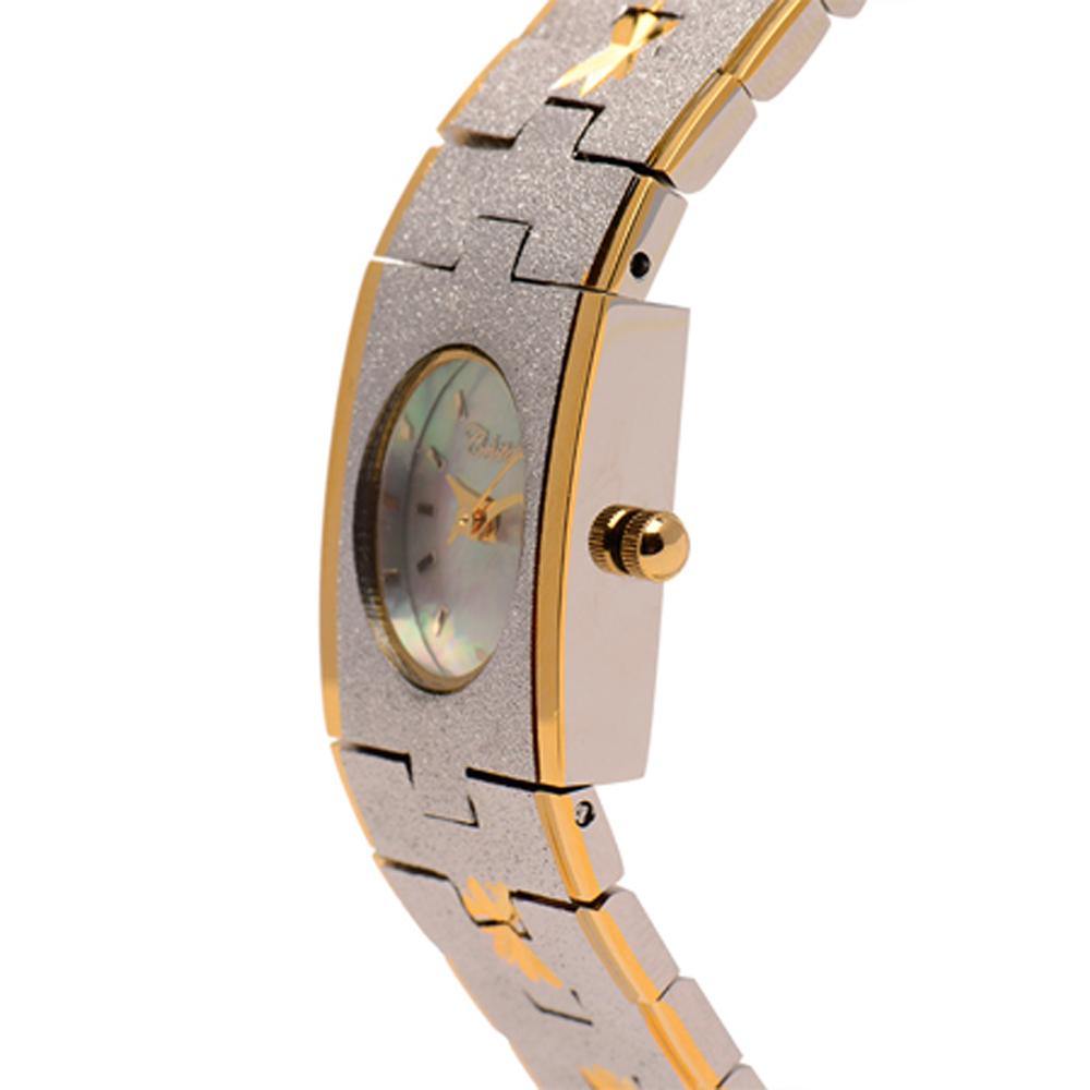 Cristal Ladies' Two-Tone Plated Strap Watch HG3650-GSMP - Prestige