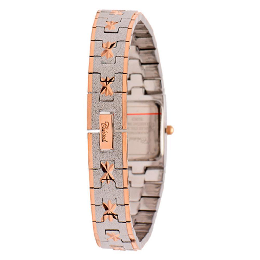 Cristal Ladies' Two-Tone Plated Strap Watch HG3679-RSMPTE - Prestige