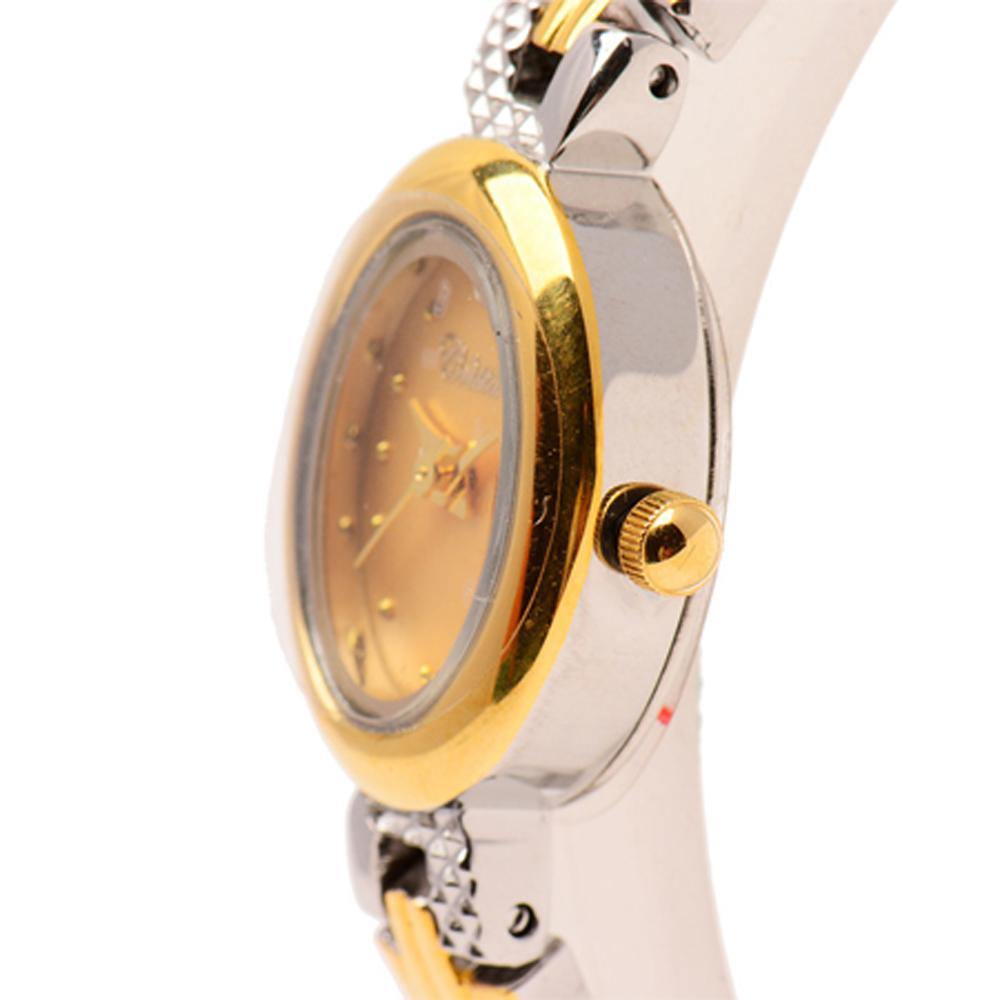 Cristal Ladies' Two-Tone Plated Strap Watch HG3776-GSGG - Prestige
