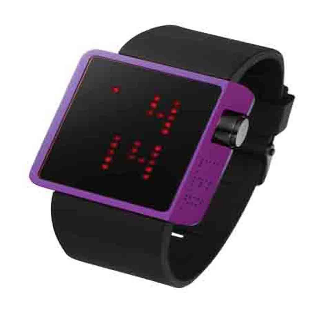 Life Evolution Design Unisex LED Watch L70-01PRD-BSL - Prestige