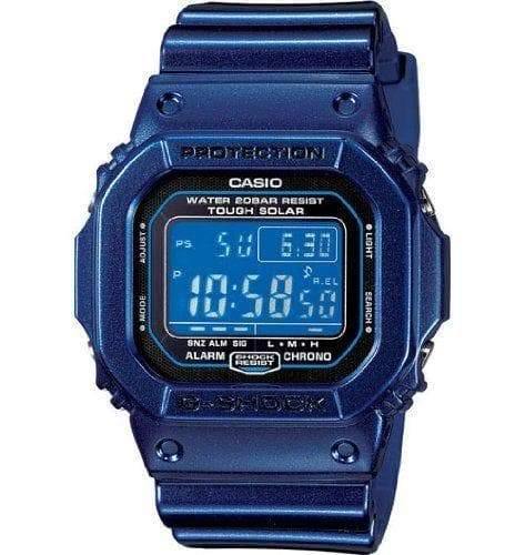 Casio G-Shock Tough Solar Digital Crazy Colors Metallic Blue Watch G5600CC-2DR - Prestige