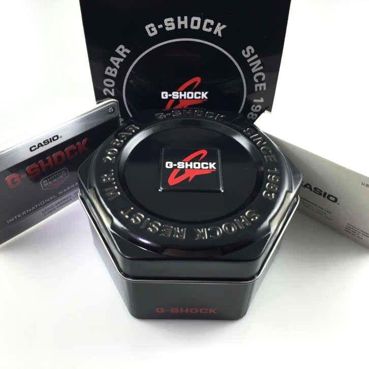 Casio G-Shock Standard Analog-Digital Black x Gold Accents Watch AW591GBX-1A9 - Prestige