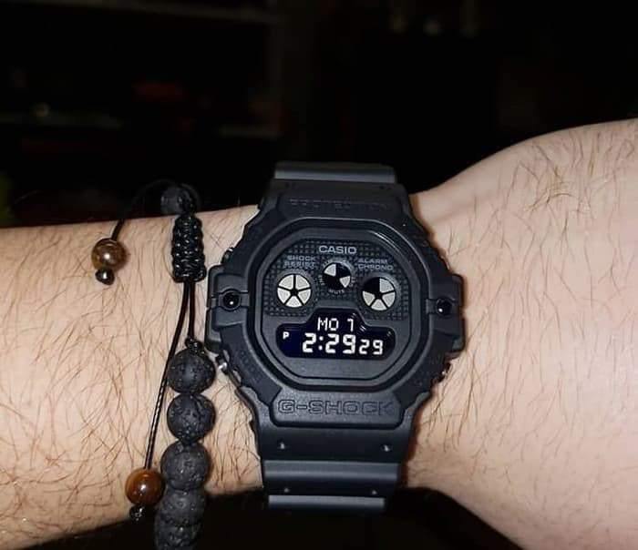 Casio G-Shock Black Stealth Series Digital Basic Color All Black Watch DW5900BB-1DR - Prestige