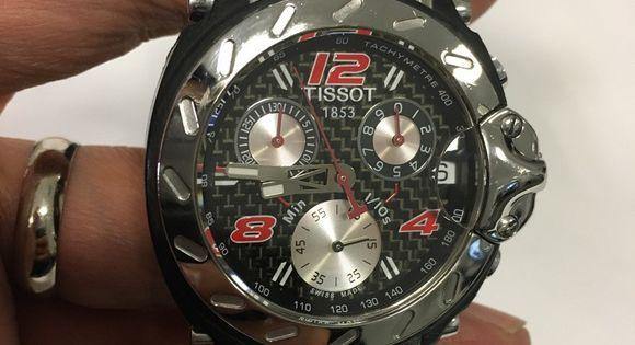 Tissot Swiss Made T-Race Nascar Men's Chronograph Rubber Strap Watch T011.417.17.207.02 - Prestige