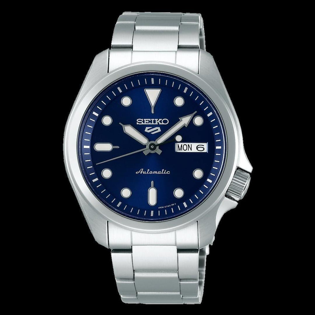 Seiko 5 Sports 100M Automatic Men's Watch Blue Dial SRPE53K1 - Prestige