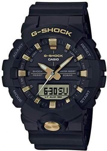 Casio G-Shock Analog-Digital Black x Gold Accents Watch GA810B-1A9DR - Prestige