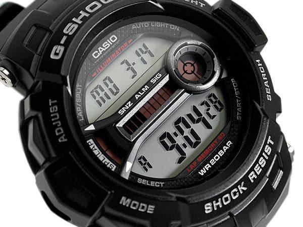 Casio G-Shock Standard Analog-Digital Power Ranger Black Watch GD200 ...