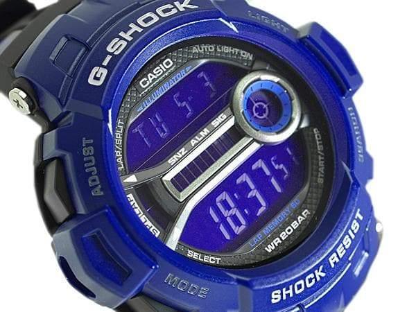 Casio G-Shock Standard Analog-Digital Power Ranger Blue Watch GD200-2DR ...