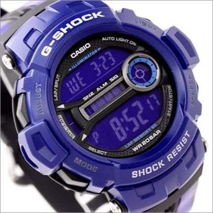 Casio G-Shock Standard Analog-Digital Power Ranger Blue Watch GD200-2DR ...