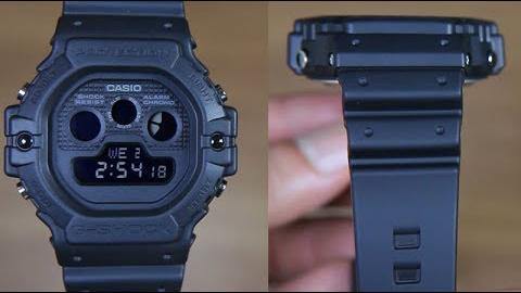 Casio G-Shock Black Stealth Series Digital Basic Color All Black Watch DW5900BB-1DR - Prestige