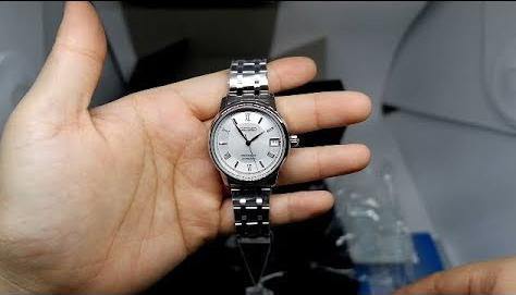 Seiko Japan Made Presage Silver Dial Ladies' Stainless Steel Watch SRP857J1 - Prestige