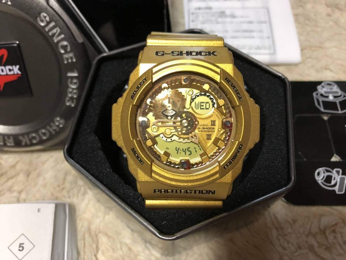 Casio G-Shock Crazy Gold Series Analog-Digital All Gold Watch GA300GD-9AER - Prestige