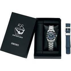 Seiko 55th Anniv Limited Edition Blue Gray Sunburst 62MAS Prospex Diver's Men's Watch SPB149J1 - Prestige