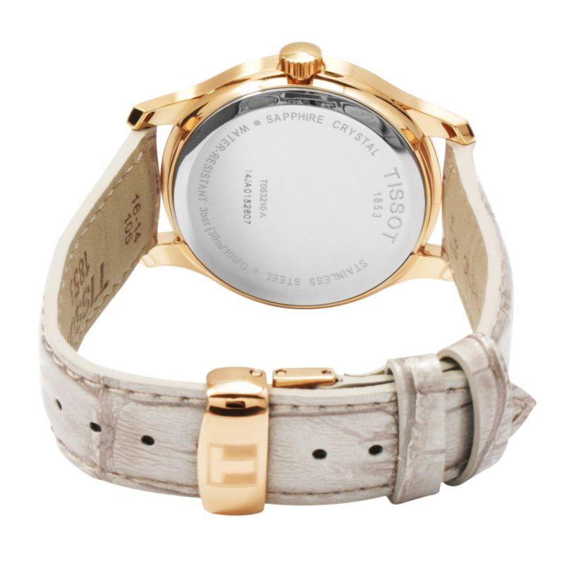 Tissot Swiss Made T-Trend Tradition Ladies' MOP Leather Strap Watch T0632103711700 - Prestige
