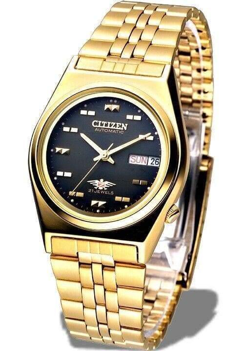 Citizen Classic Automatic Men's Gold Stainless Strap Watch NH2112-50F - Prestige