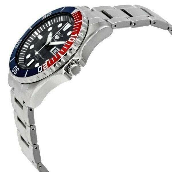 Seiko 5 Sports Pepsi Sea Urchin Automatic Men's Watch SNZF15K1 - Prestige