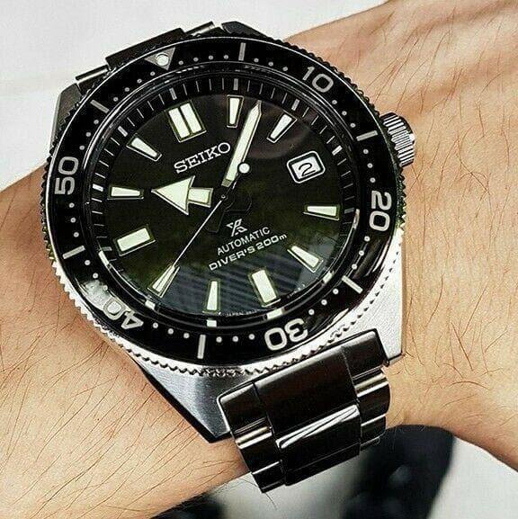 Seiko 62MAS Reissue Japan Made Black Dial 200M Men's Diver's Watch SPB051J1 - Prestige